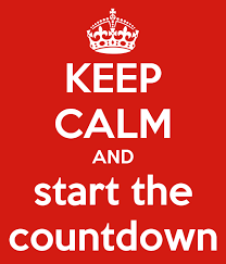 Counting down to our first Sunday!